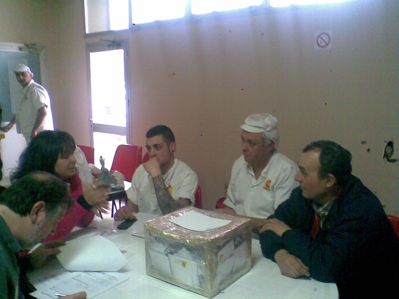 Moment de la votaci&oacute; a Casademont