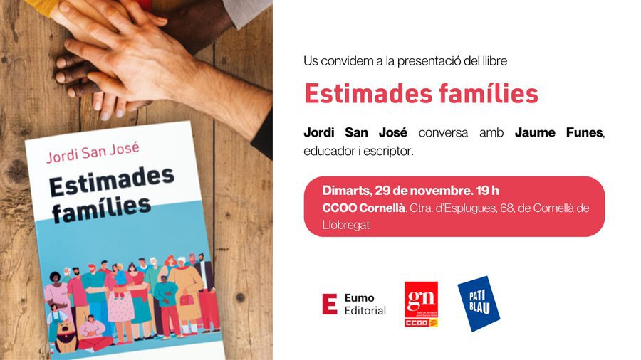 Presentacio Llibre Estimades Families Jordi San Jose