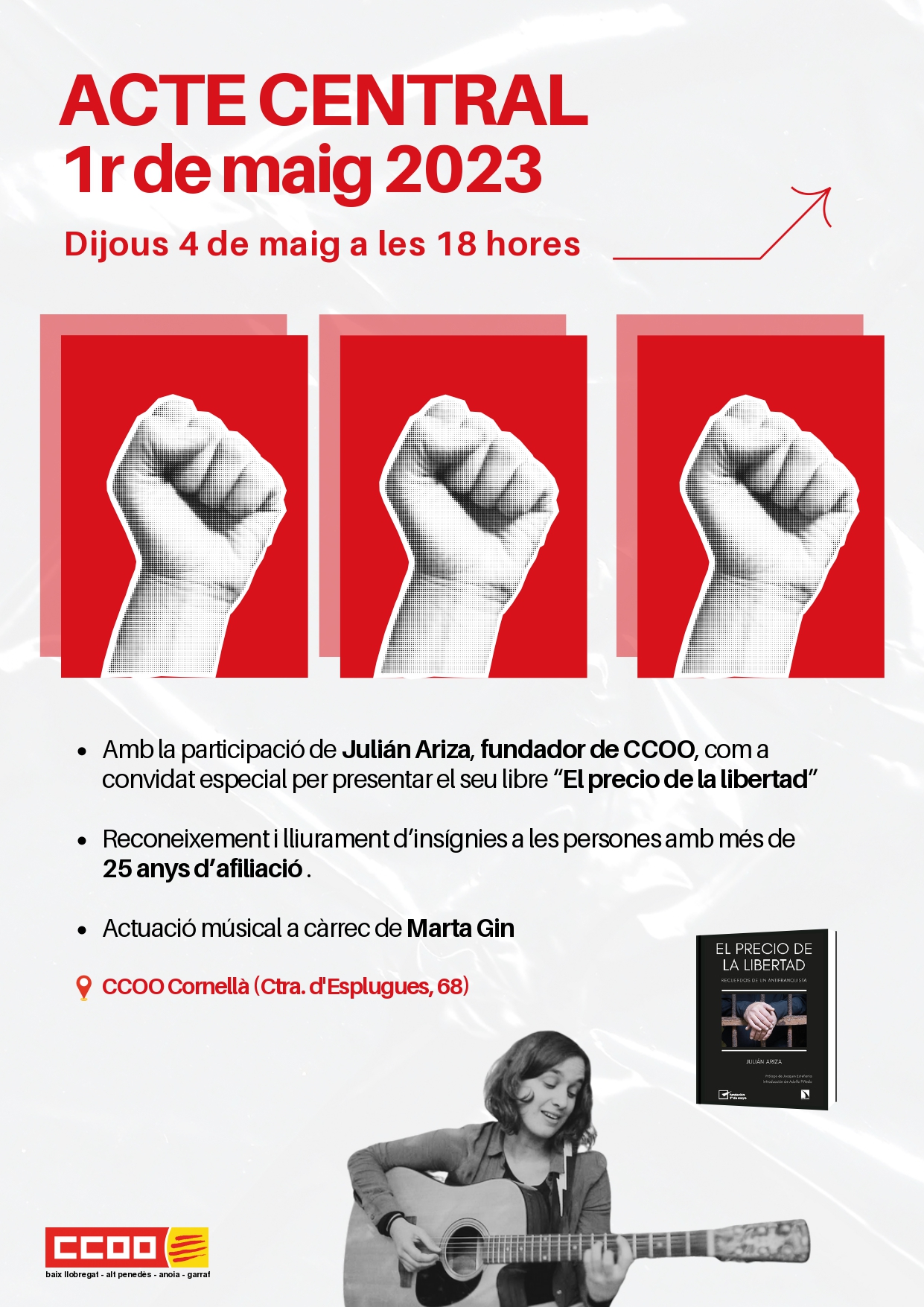 Acte Central 1 Maig Bllapag