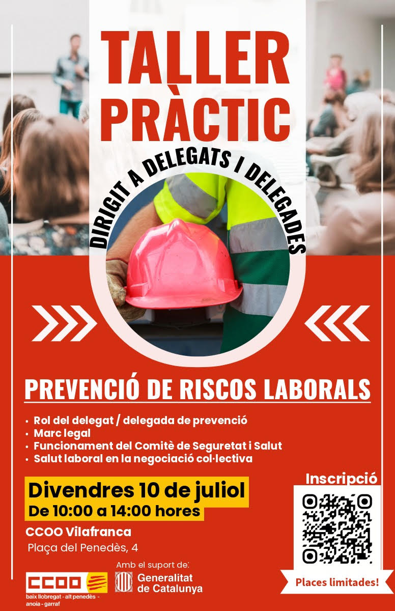 Taller Prevenció De Riscos Laborals Vilafranca 100726