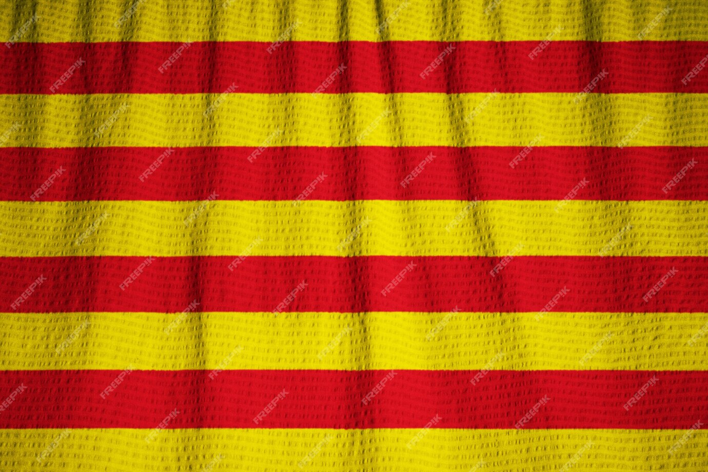 Primer Plano Bandera Volantes Cataluna Bandera Cataluna Soplando Viento 6724 256
