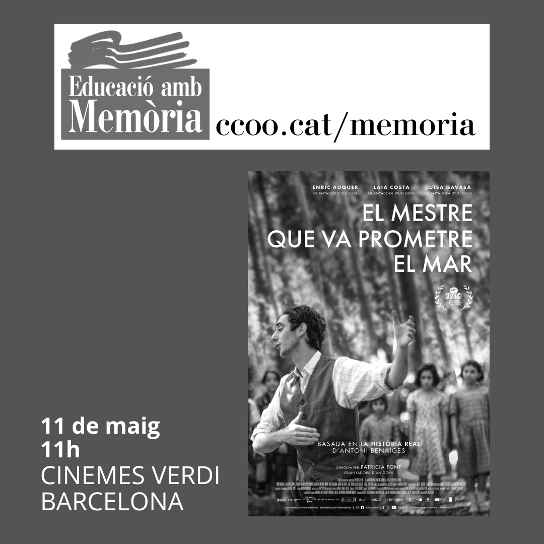 Preestrena “el Mestre Que Va Prometre El Mar” (publicació D'instagram)