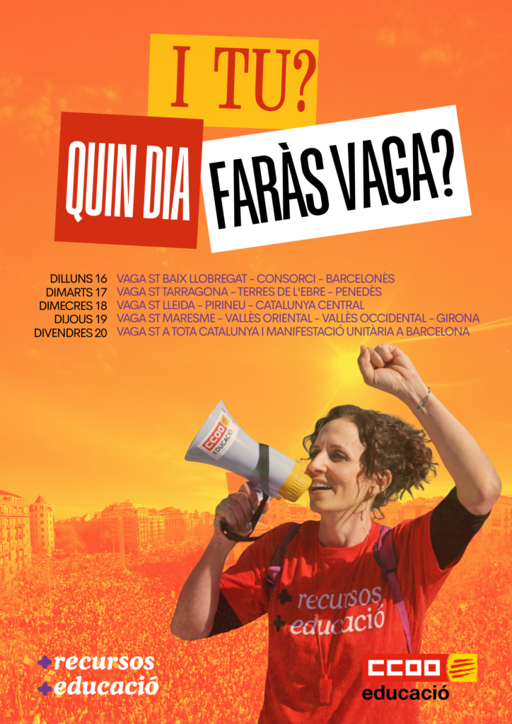 Vaga Març Cartell