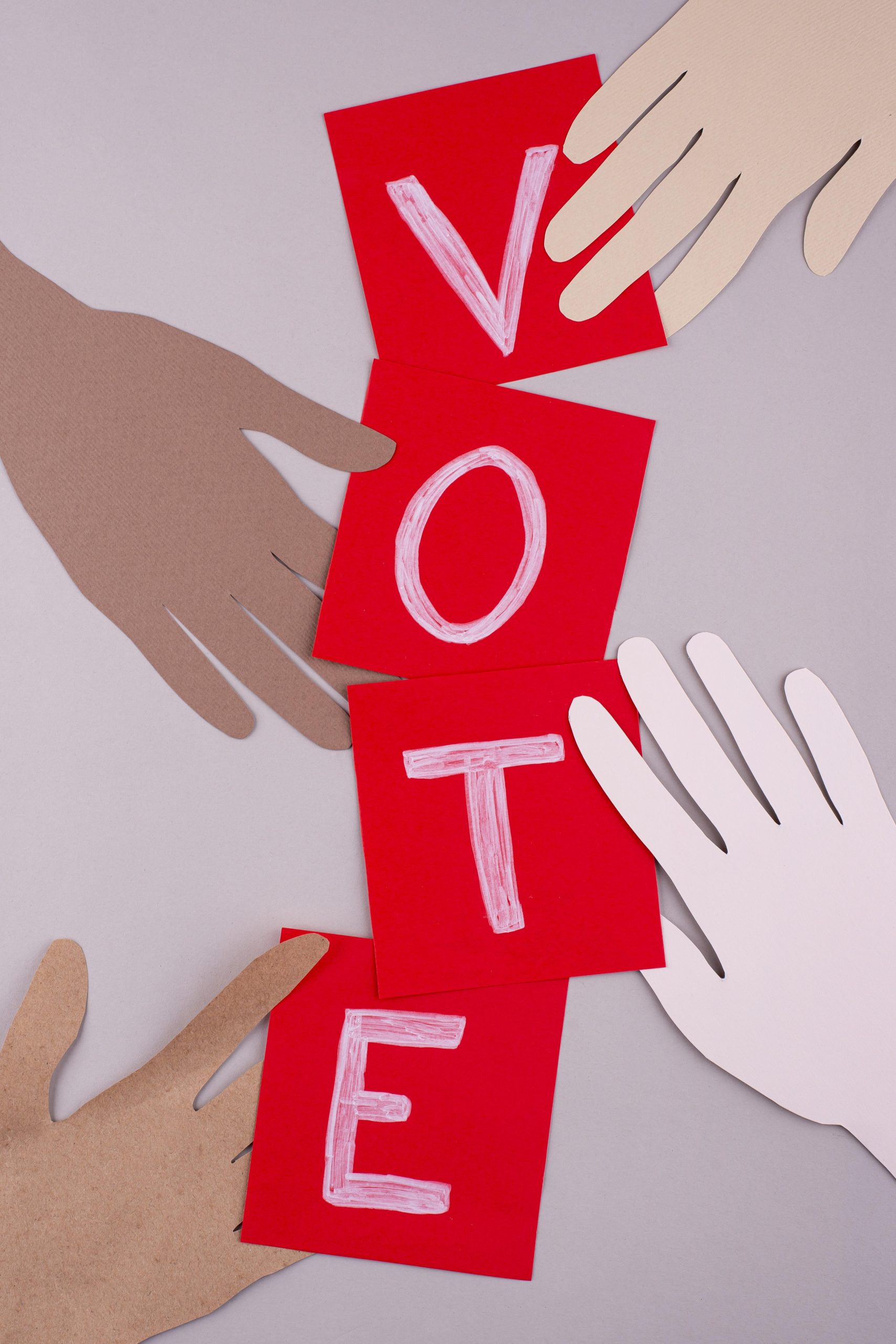 Top View Paper Style Voting Assortment