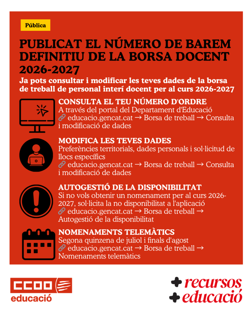 Publicat Número Borsa 26 27