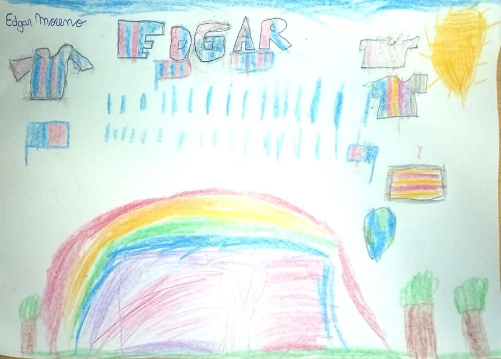 Edgar Moreno 7 Años