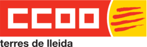 Logotip de CCOO de les Terres Lleida
