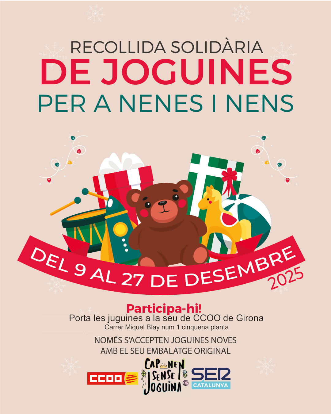 Recollida de Joguines 2025 Girona