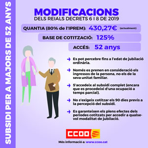Infografia sobre els majors de 52 anys