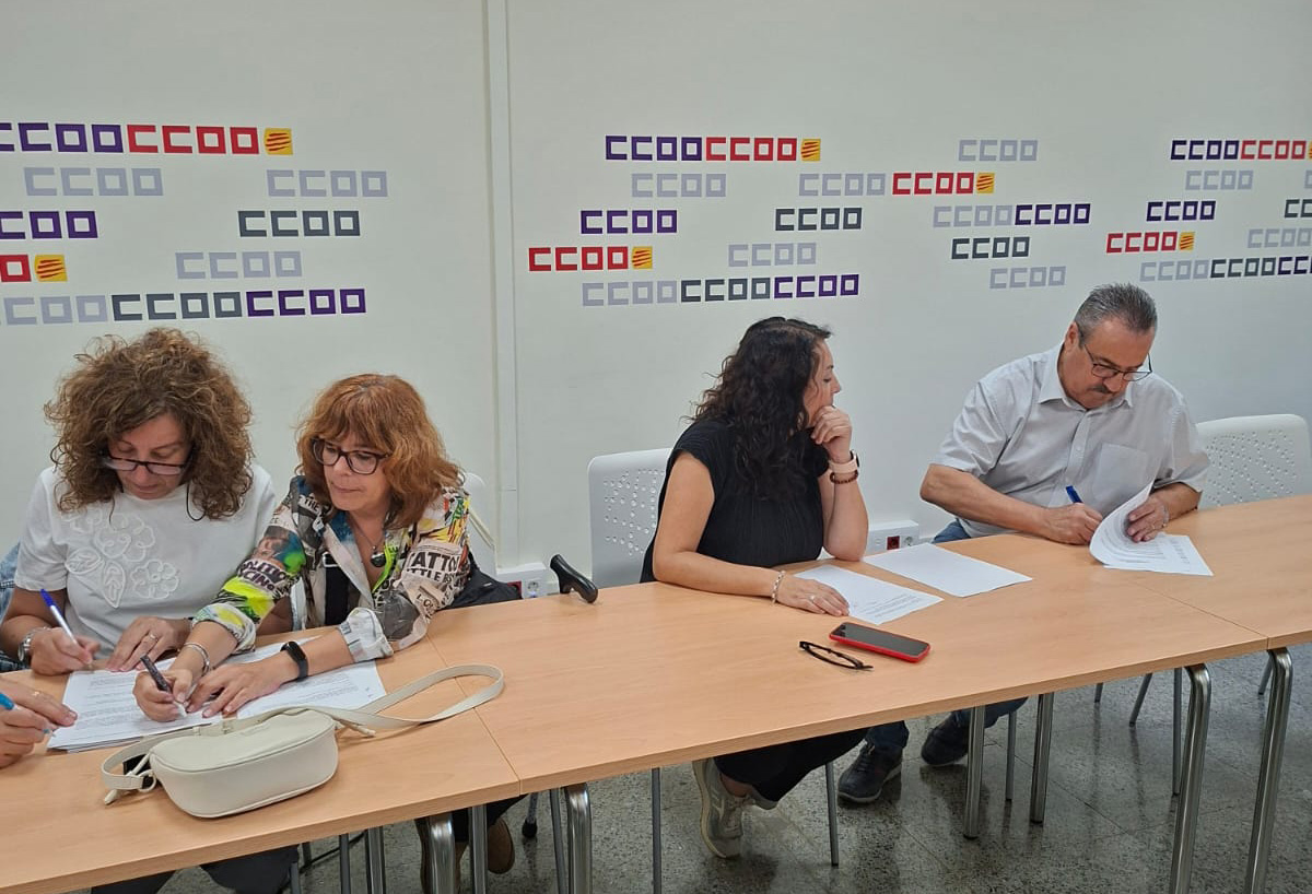 Signatura Conveni Preparats Alimentaris
