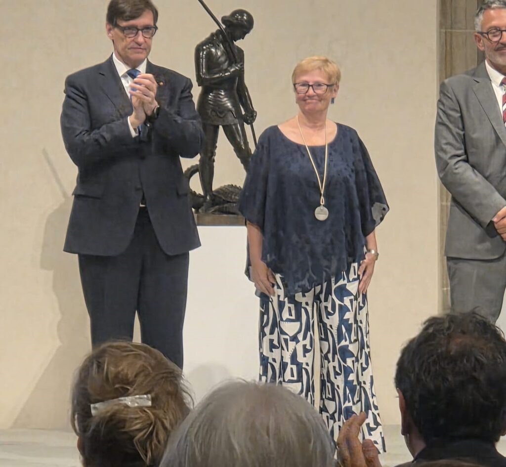 Estrella Pineda Medalla Francesc Macià
