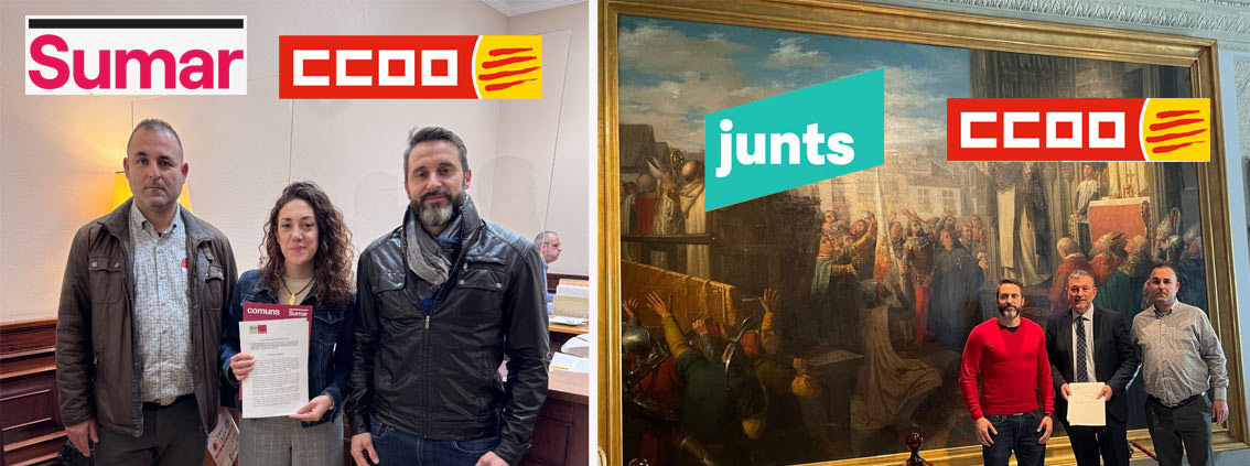 Ccoo Al Congrés Dels Diputats Pnl