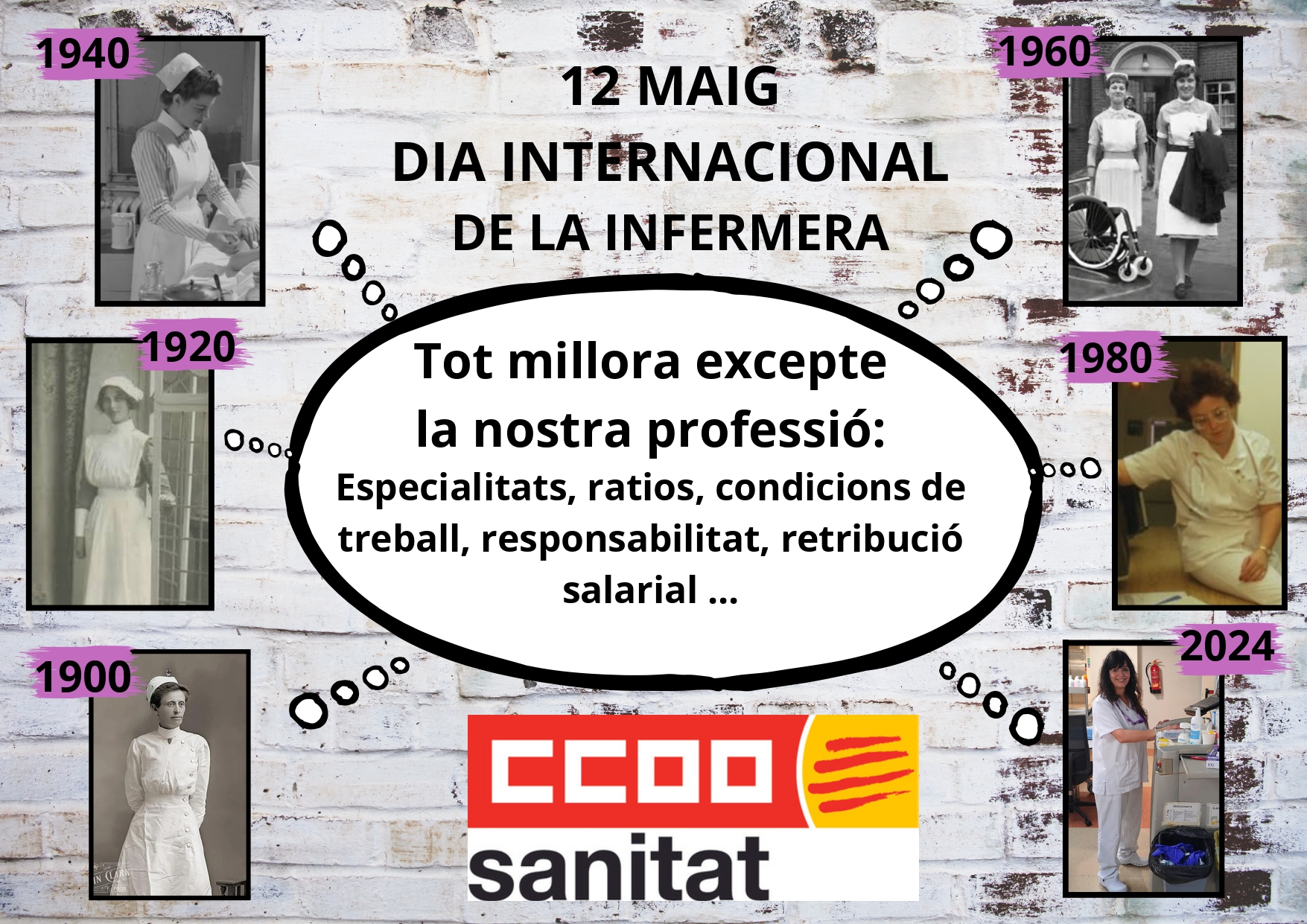Cartell dia internacional de la infermera
