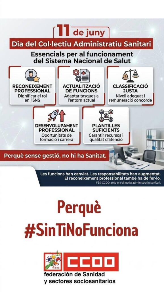 Dia Del Col·lectiu Administratiu Sanitari