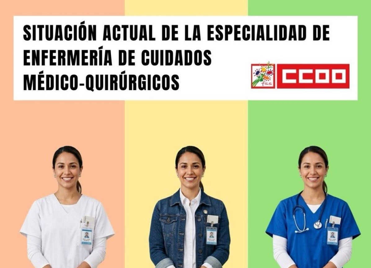 Proposta De La Fss Ccoo Per A Adaptar L'especialitat D'infermeria De Cures Medicoquirúrgiques