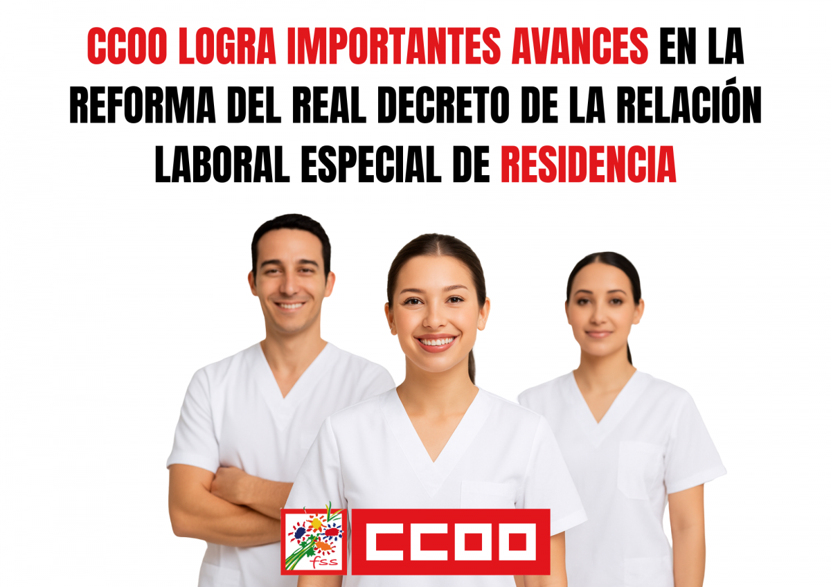 Ccoo Aconsegueix Importants Avanços En La Reforma Del Reial Decret De La Relació Laboral Especial De Residència