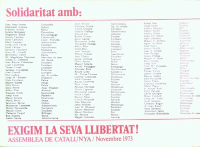 Crida A La Solidaritat Crida A La Solidaritat