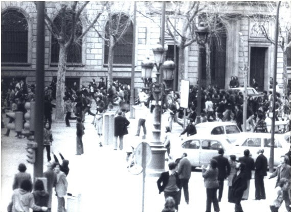 Manifestación Por Amnistía Febrero 1976 Manifestación Por Amnistía Febrero 1976