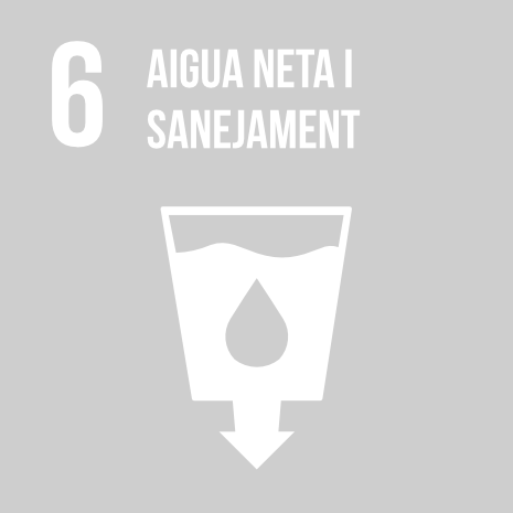 ODS 6. Garantir la disponibilitat i una gestió sostenible de l'aigua, i el sanejament per a totes les persones.