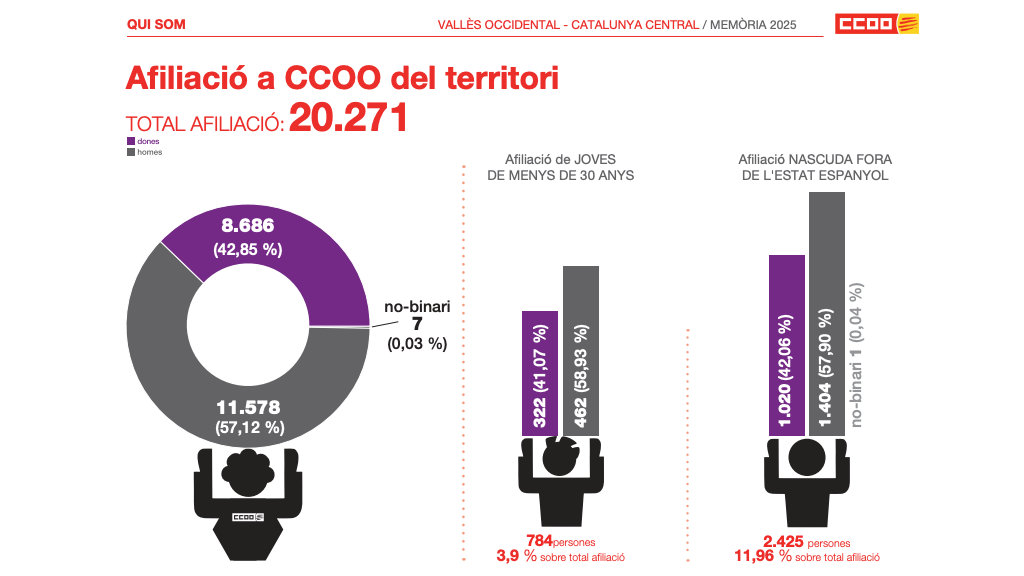 Dades Afiliacio Valles Occidental Catalunya Central 2025