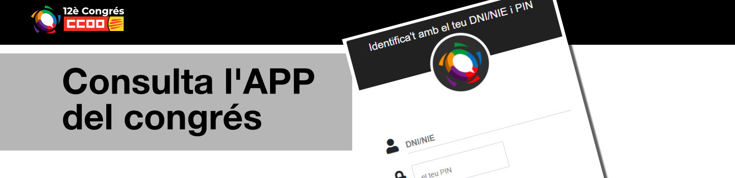 Bàner de l'App del 12è Congrés