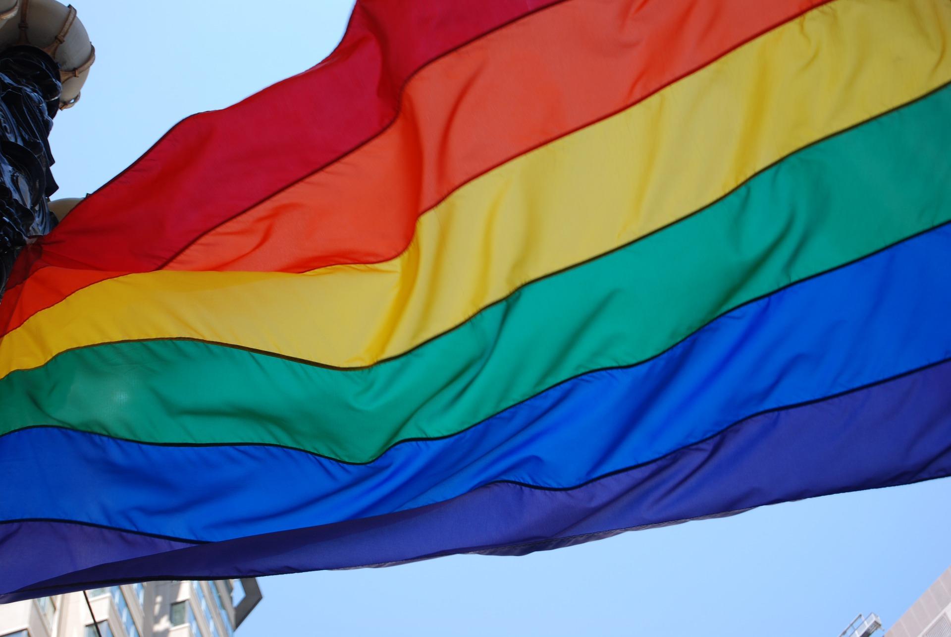 Bandera Lgtbi Contra Agressions Homofobes