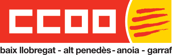 Logo de CCOO del Baix Llobregat, Alt Penedès, Anoia y Garraf