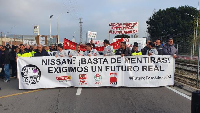 Mobilitzacio Nissan Barcelona