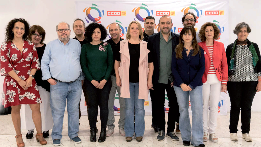 Nova direcció de CCOO de Catalunya després del 12è Congres