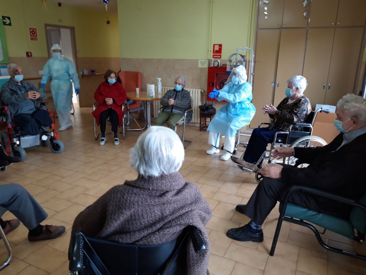 Personal De Residencies Accident Treball Covid