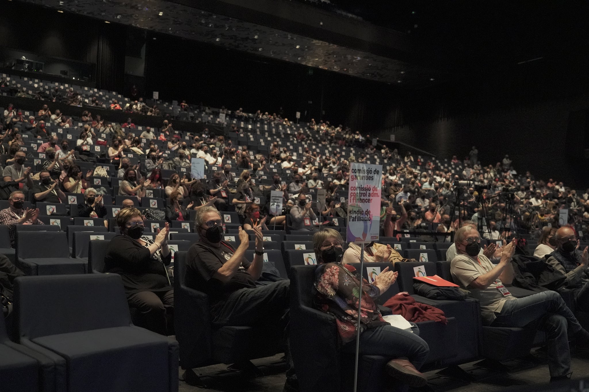Plenari del 12è Congrés de CCOO de Catalunya