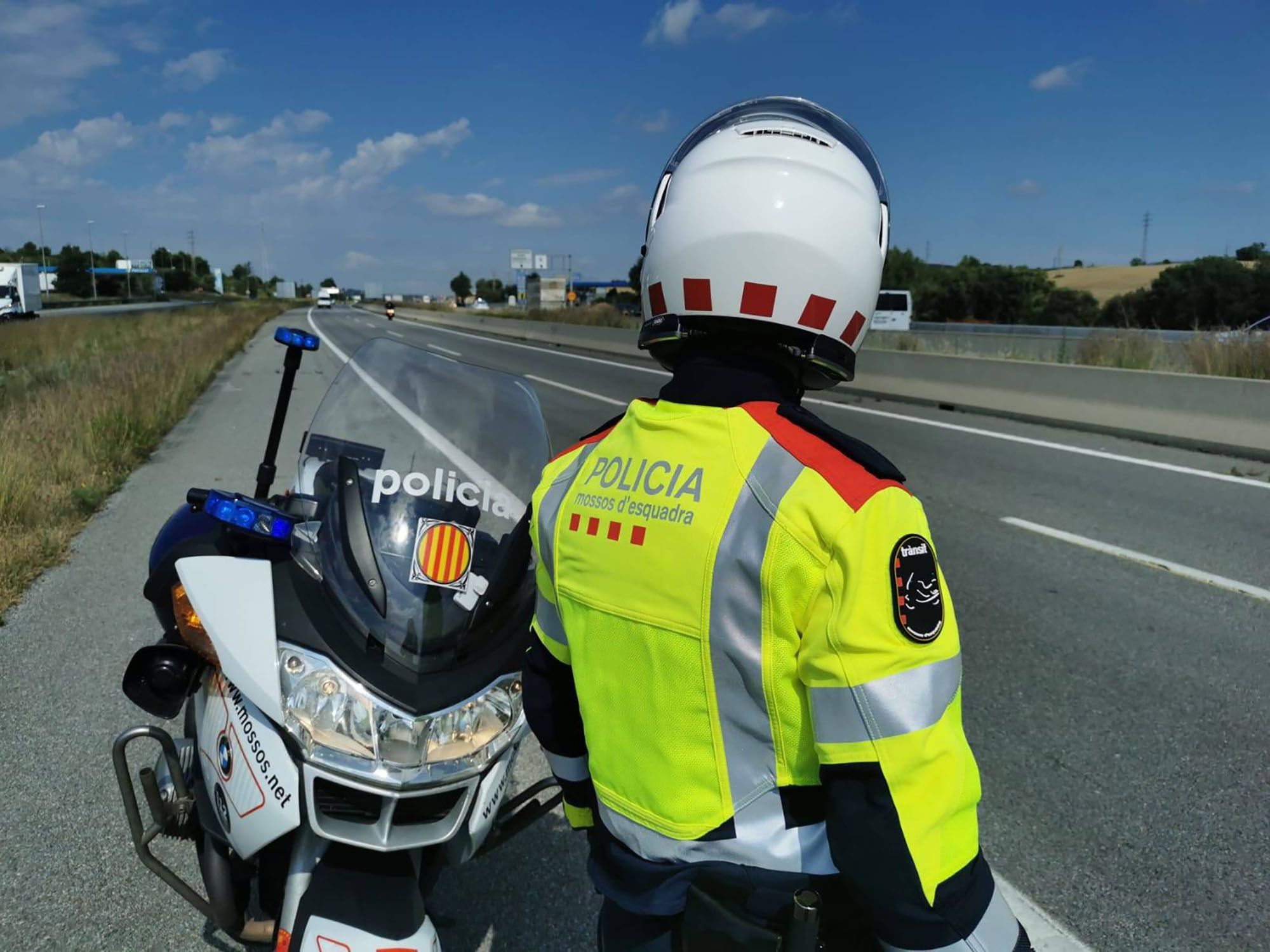 Mossos d'Esquadra. Motorista de Trànsit