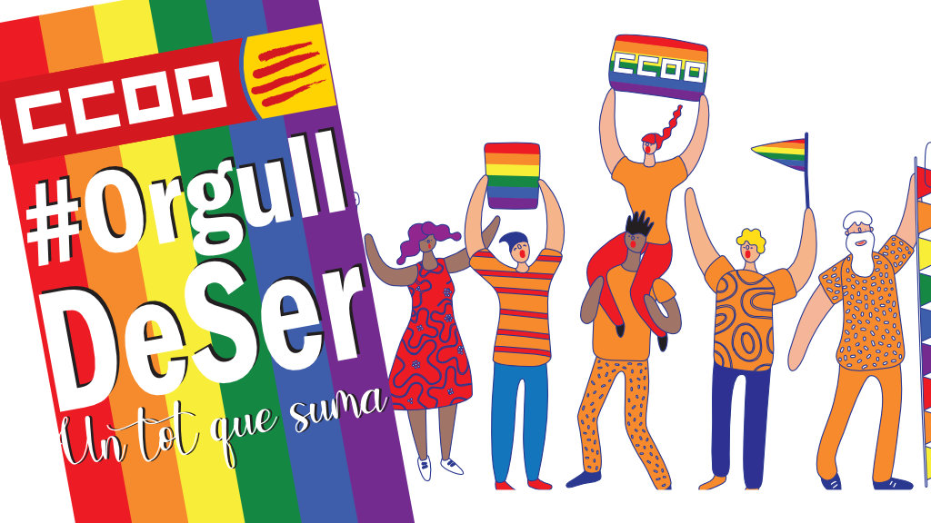 Orgull de ser un tot que suma. Dia de l'Orgull LGTBI+ 2021