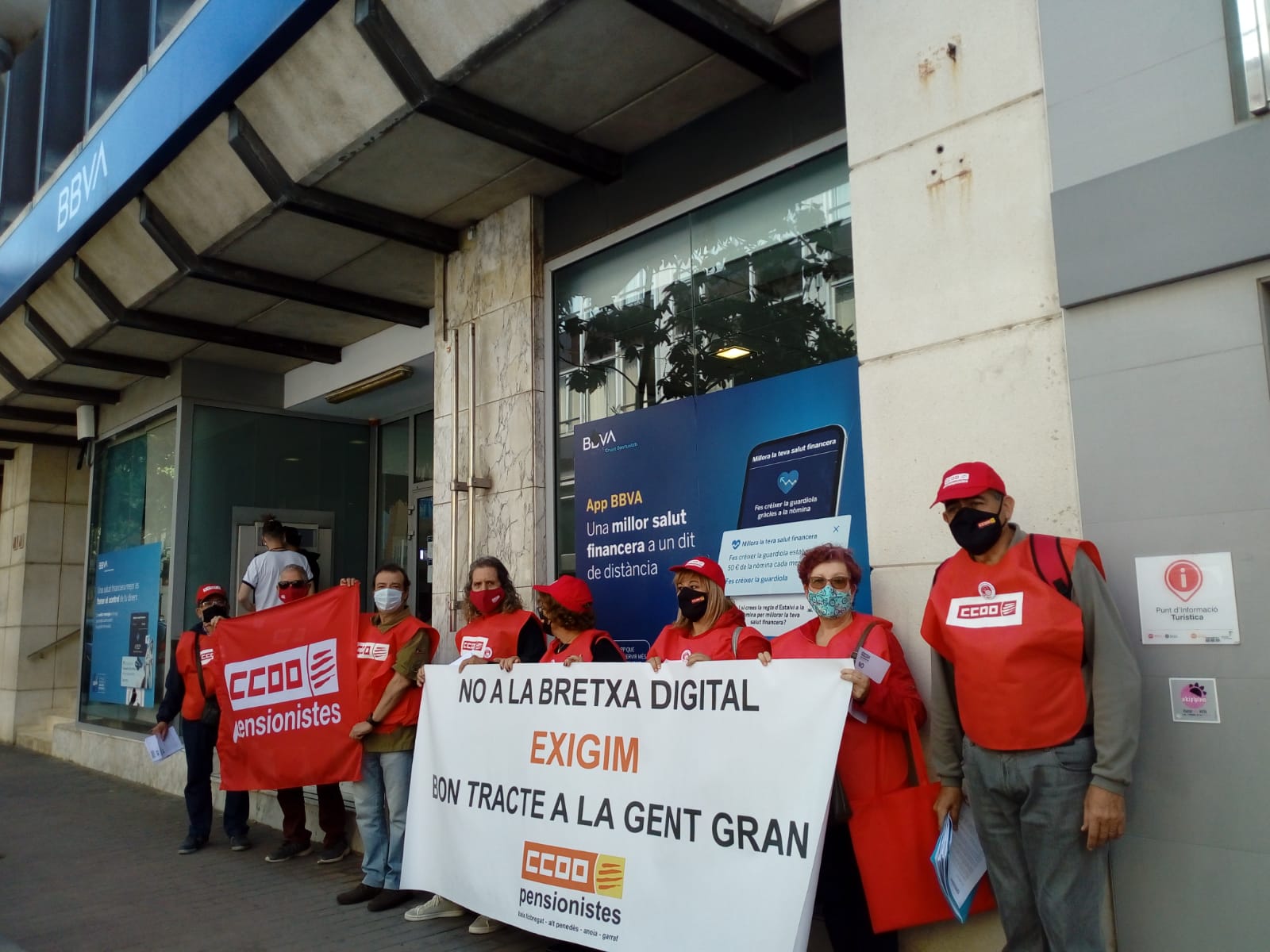 Pensionistes Jubilats Baix Llobregat Bretxa Bancaria