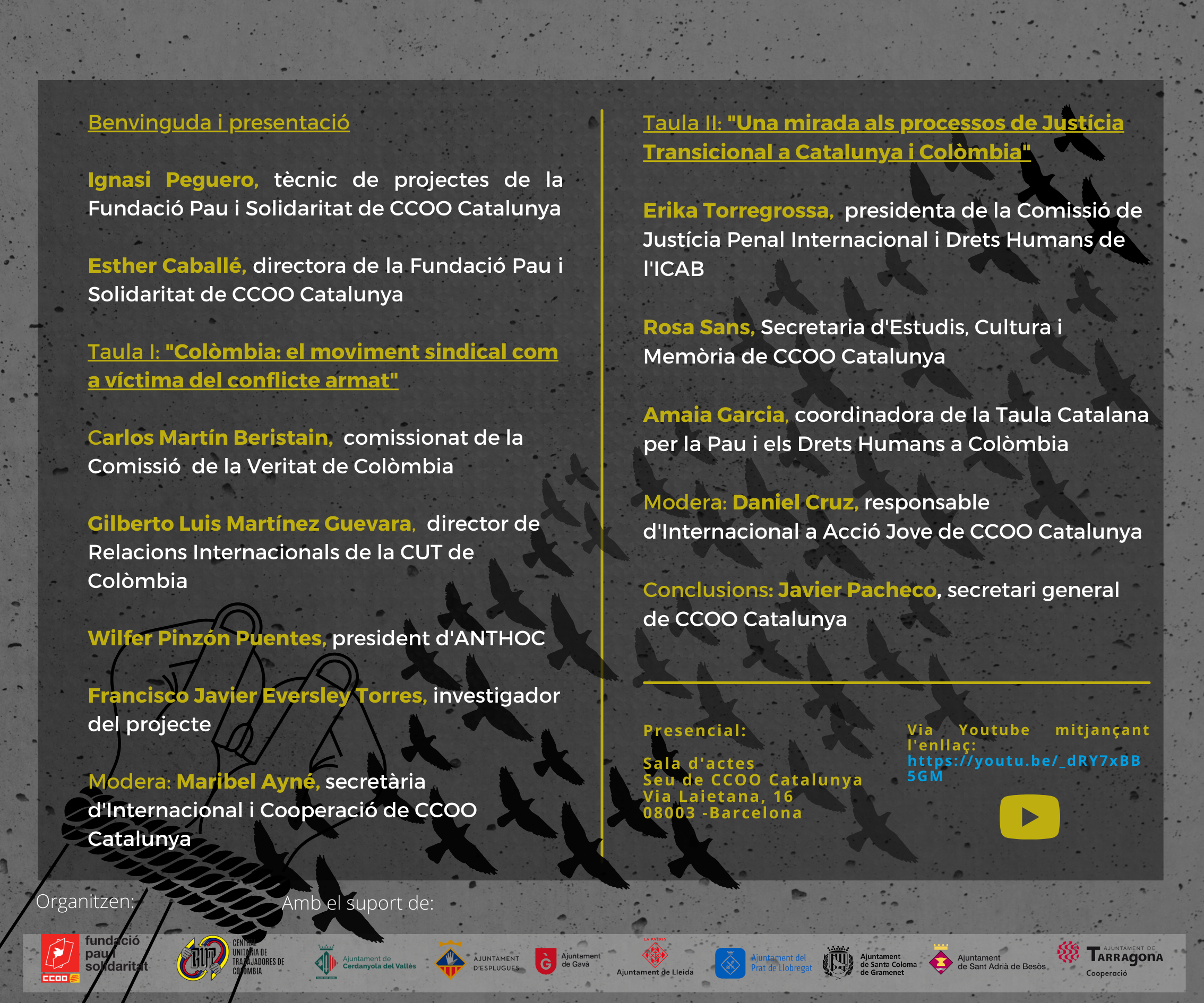Programa Colombia Veritat Justicia Reparacio No Repeticio