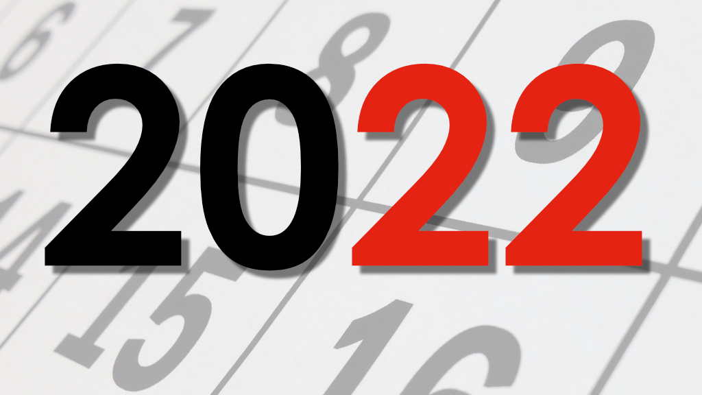 Calendari del 2022