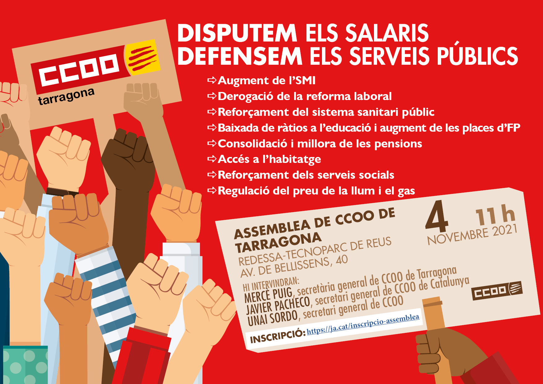 Cartell Assemblea Tarragona 4n