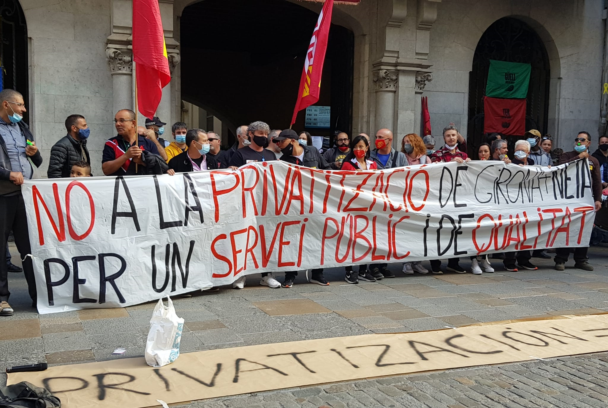Girona Mes Neta Concentracio