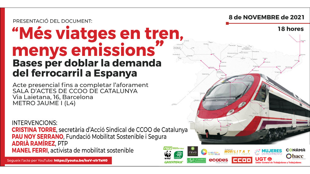 Mes Viatges En Tren Menys Emissions