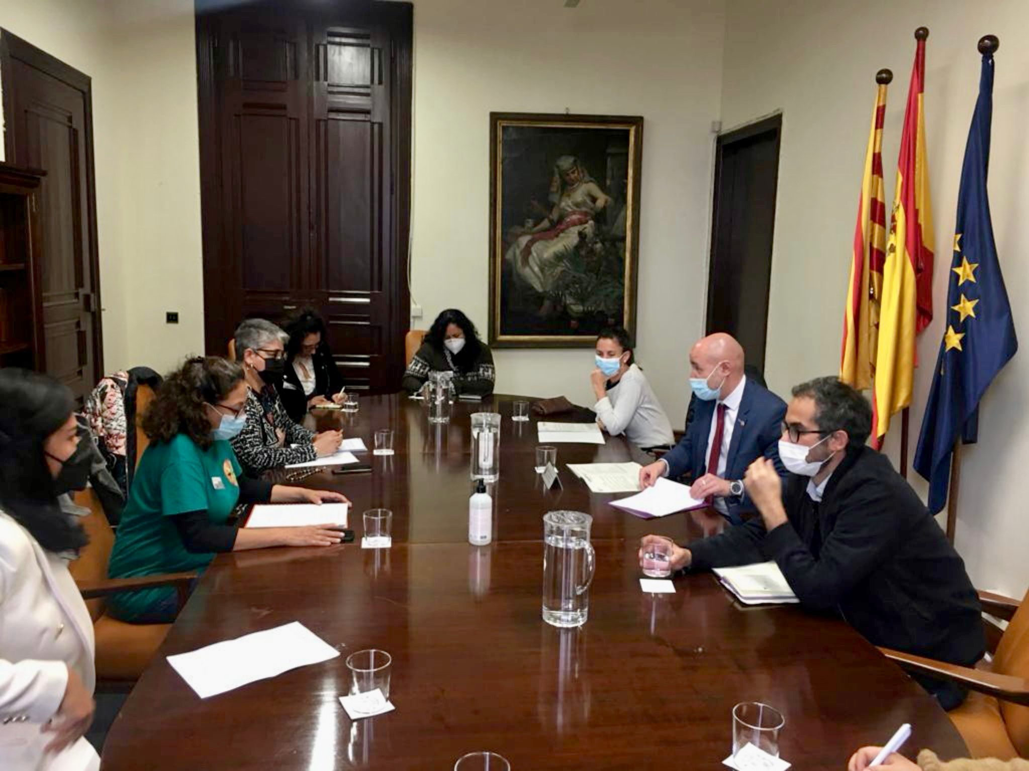 Reunio Subdelegat Govern Tema Treball De La Llar