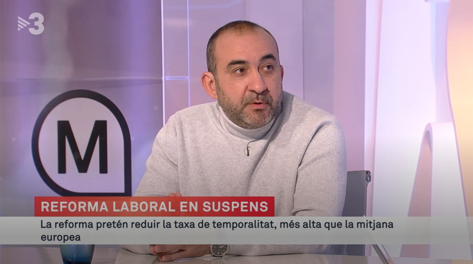 Javier Pacheco Els Matins Reforma Laboral