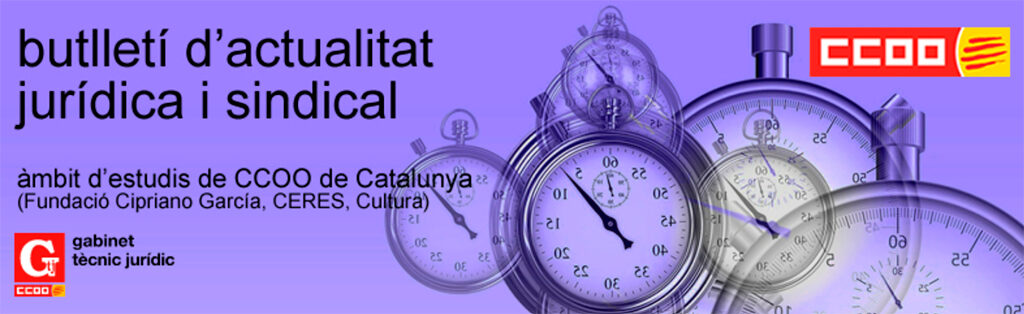Butlleti Actualitat Juridica Sindical 73