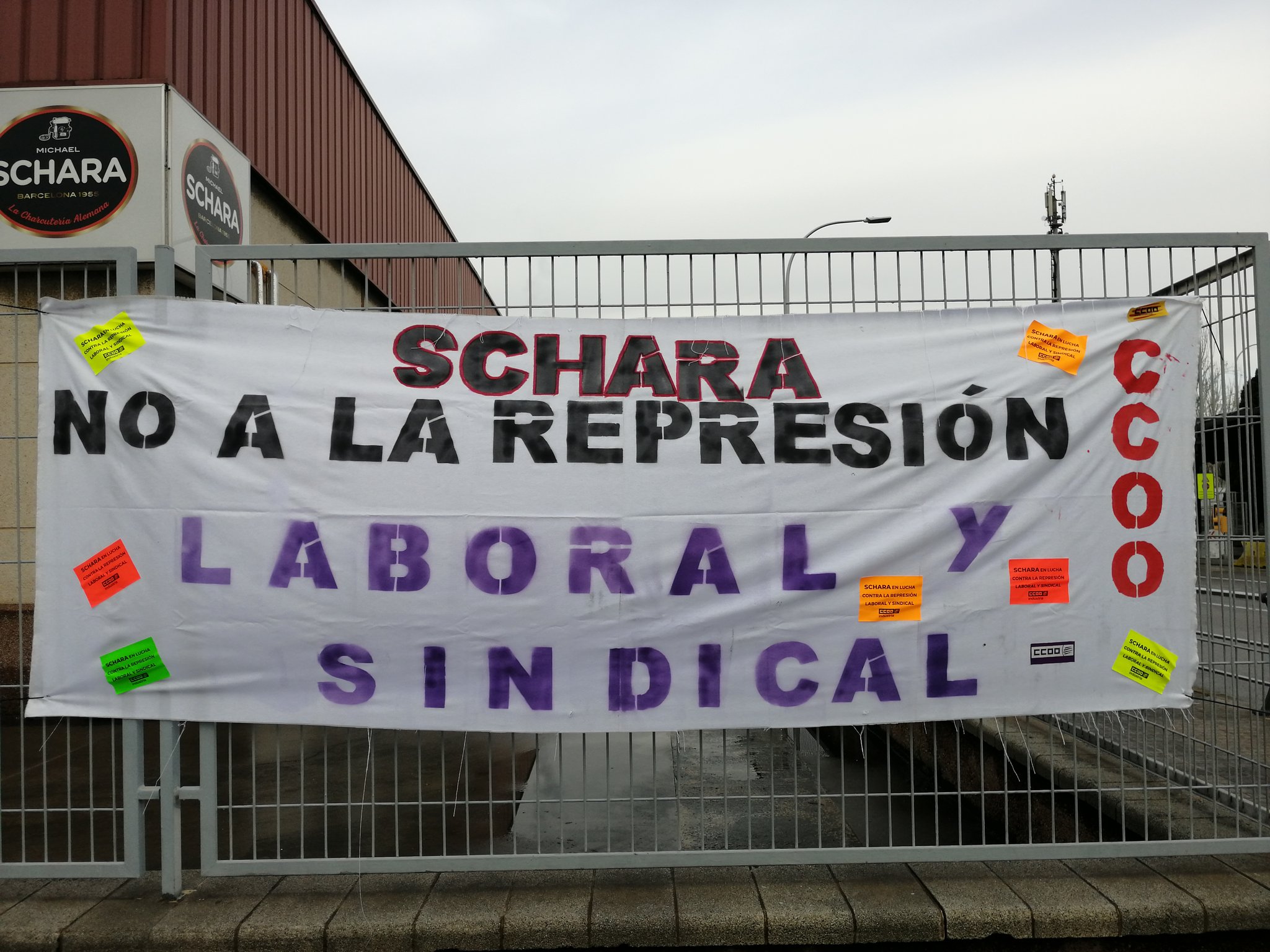 Pancarta Schara