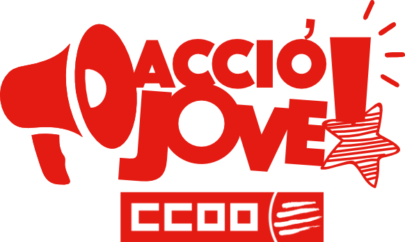 Logo Accio Jove Monocolor Vermell