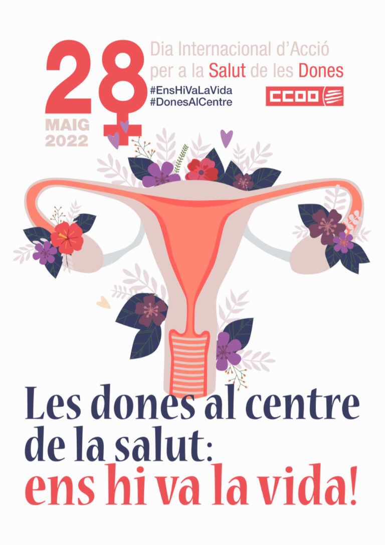 Cartel Día Salud Mujeres 2022