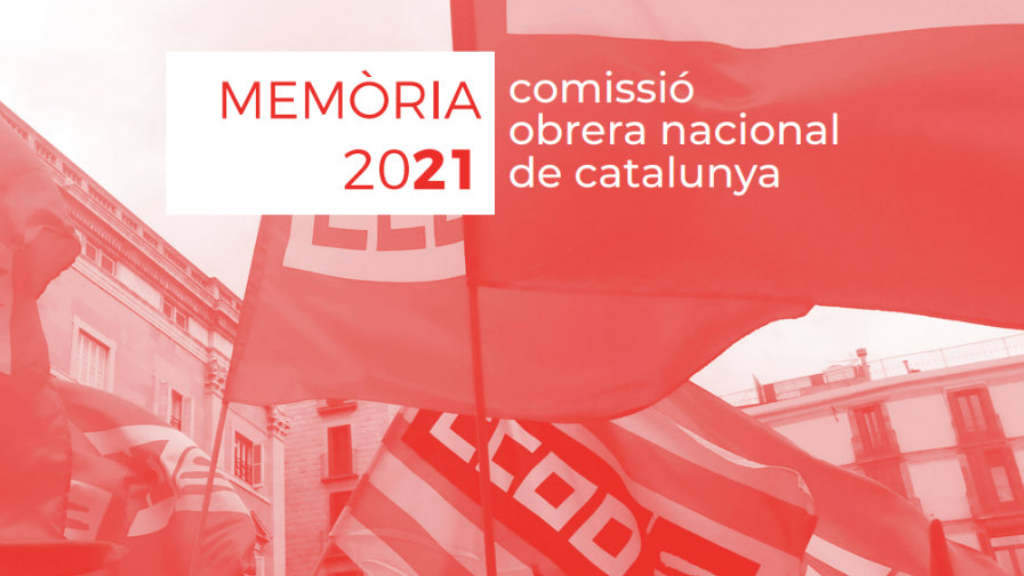 Memoria Activitat Ccoo Catalunya 2021