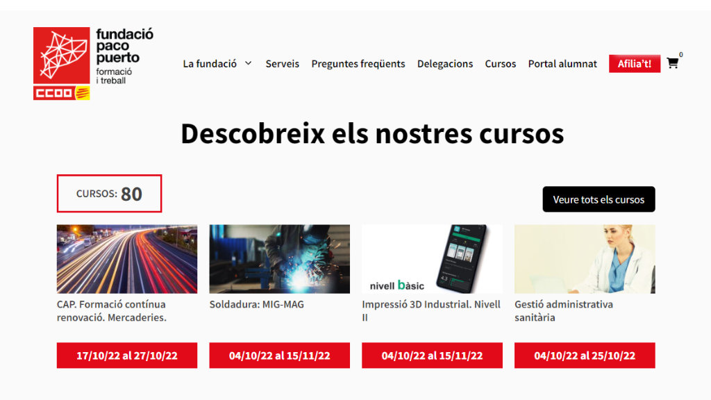 Nova Web Fundacio Paco Puerto
