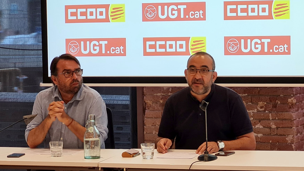 Roda De Premsa Ccoo Ugt Salaris