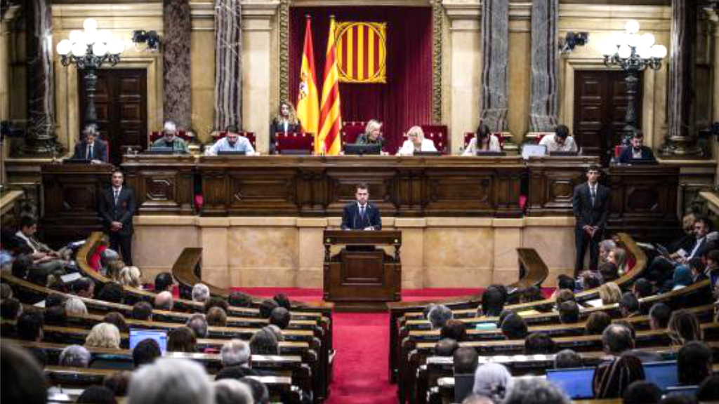 Parlament Catalunya Pere Aragones
