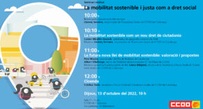 Seminari Mobilitat Sostenible I Justa Com A Dret Social
